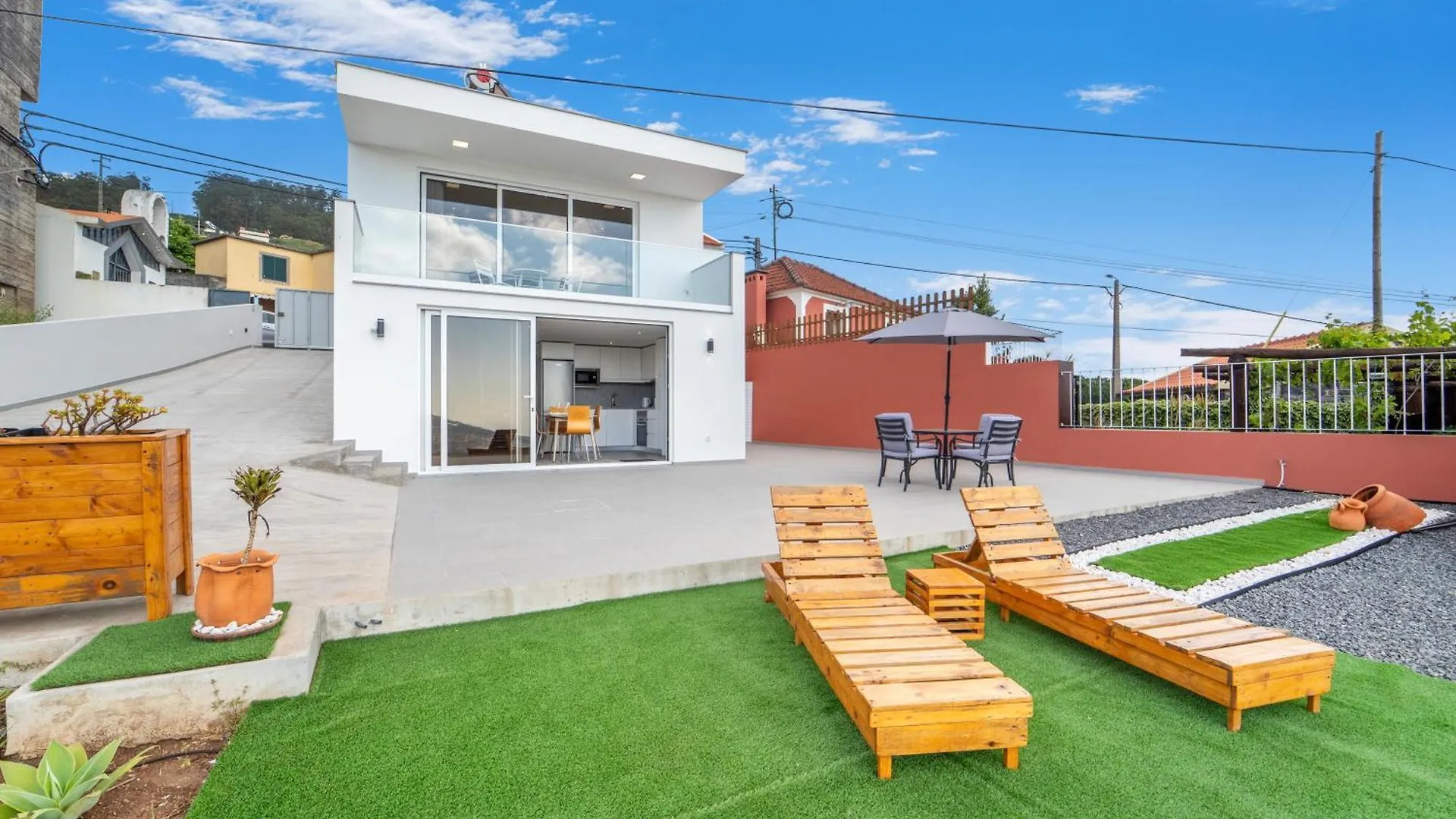 Brand New Private Modern Apartment With Patio And Sea View Calheta